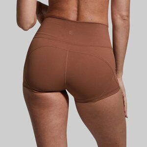 Born Primitive Your Go To Booty Short (Carob) XS